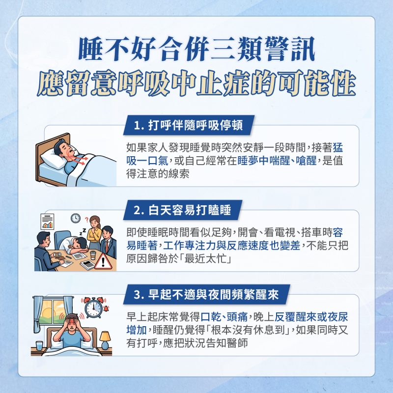 睡滿8小時還是累？鼻塞、打呼可能影響睡眠品質 - 王恩盈醫師