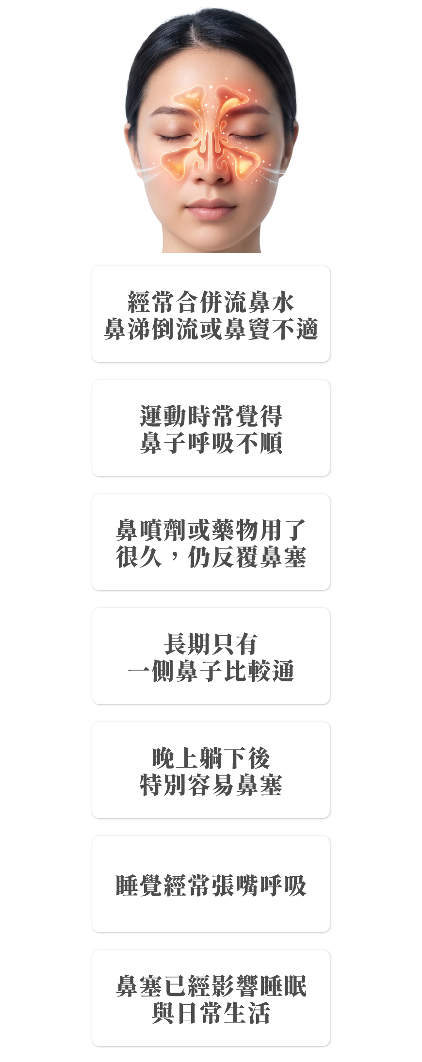 鼻塞診療 - 王恩盈醫師